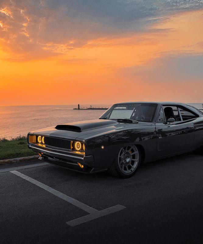 SPEEDKORE CUSTOM CARBON FIBER 1968 DODGE CHARGER “HELLUCINATION”